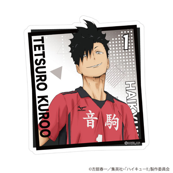 黒尾 ステッカー ハイキュー B-SIDE LABEL コラボステッカー 黒尾鉄朗の通販 by