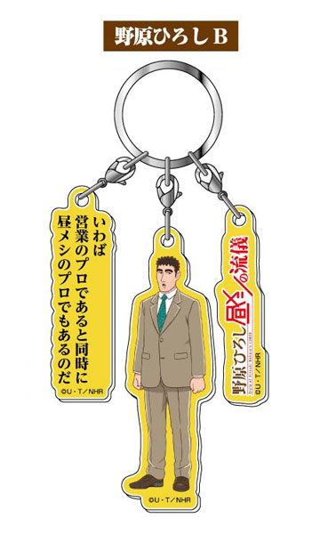 3連アクリルキーホルダー 野原ひろし 昼メシの流儀02 野原ひろしB[バンダイ]《在庫切れ》