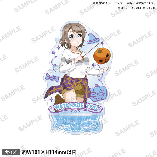 ラブライブ！スクールアイドルフェスティバル アクリルスタンド Aqours ハロウィンver. 渡辺曜[ブシロードクリエイティブ]《１０月予約》