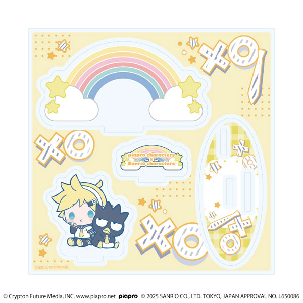 L〜LL　鏡音レン と バッドばつ丸　ラグラン トレーナー、他　M〜L　ピアプロ L〜LL鏡音レン と バッドばつ丸ラグラン トレーナー、他M〜Lピアプロ