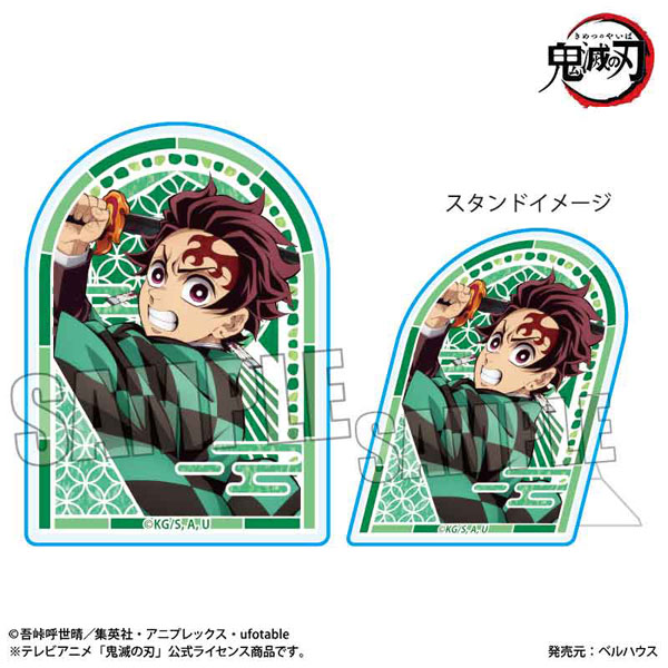 アニメ「鬼滅の刃」 スタンディアクリルバッジ 竈門炭治郎(無限城編ver