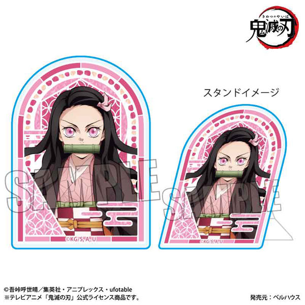 アニメ「鬼滅の刃」 スタンディアクリルバッジ 竈門禰豆子A(無限城編