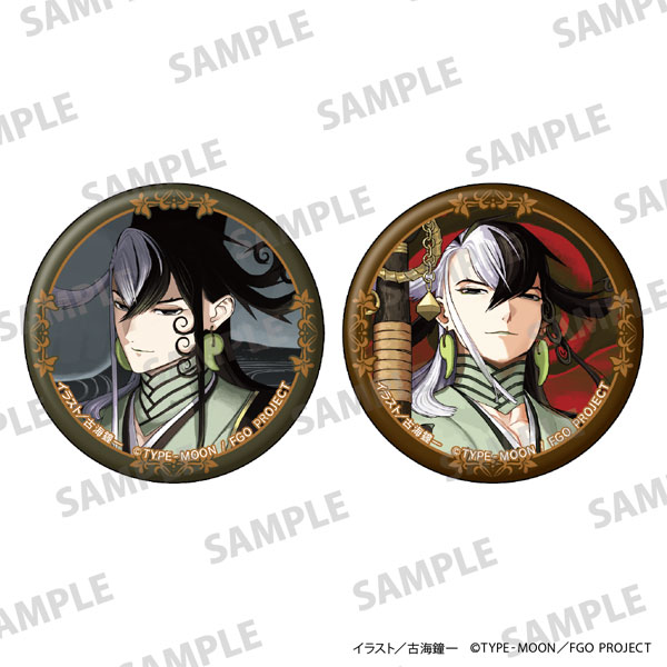 FGO C104 夏コミ　缶バッチ　始皇帝　蘆屋道満 FGO C104 夏コミ 缶バッチ 始皇帝 蘆屋道満 FGO C104 夏コミ 缶バッチ【
