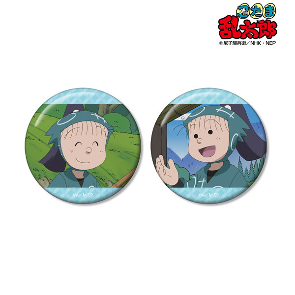 忍たま乱太郎 みんなで商い ver. 第2弾 缶バッジ　夢前三治郎 忍たま乱太郎 - 描き下ろしイラスト みんなで商いver. 第2弾
