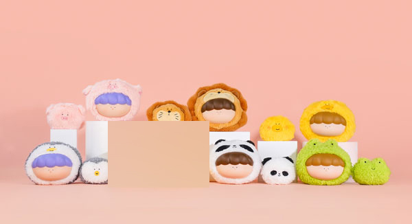 あなたと一緒にシリーズ ソフビぬいぐるみブラインドボックス 6個入りBOX[Big Gallery]《０１月仮予約》