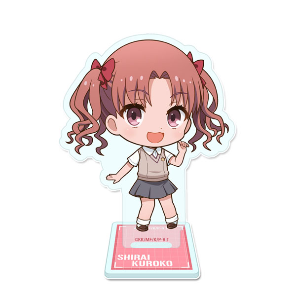 とある科学の超電磁砲T ぷちちょこアクリルスタンド 白井黒子[シーズナルプランツ]《在庫切れ》