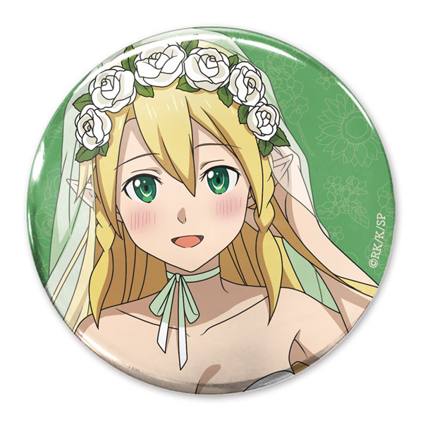 SAO ソードアートオンライン　アスナ　ユウキ　桐ヶ谷直葉　リーファ　缶バッジ ソードアート・オンライン 描き下ろし リーファ 65mm缶バッジ