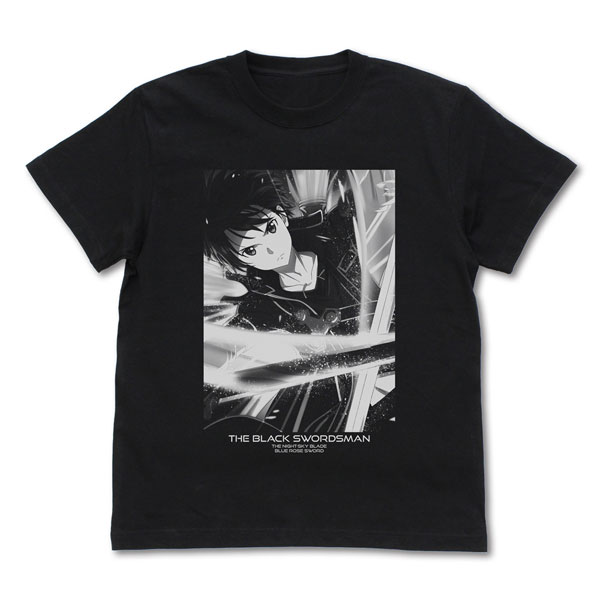 ソードアート・オンライン ≪二刀流≫キリト Tシャツ/BLACK-M(再販 ソードアート・オンライン ≪二刀流≫キリト Tシャツ/BLACK-M(再販
