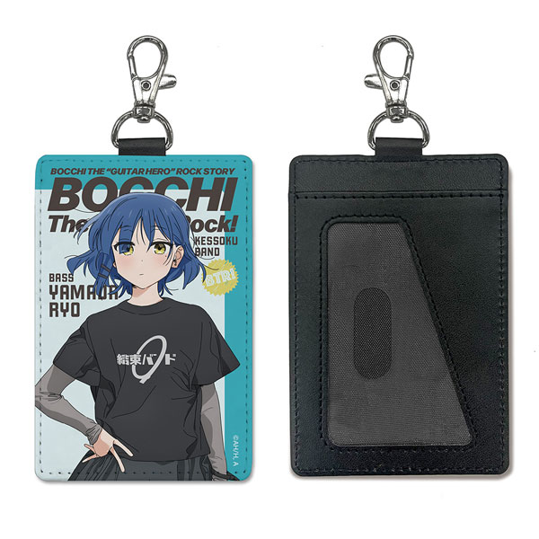 アニメ「ぼっち・ざ・ろっく！」 山田リョウ パスケース(ナスカン付き)（再販）[コスパ]《０３月予約》