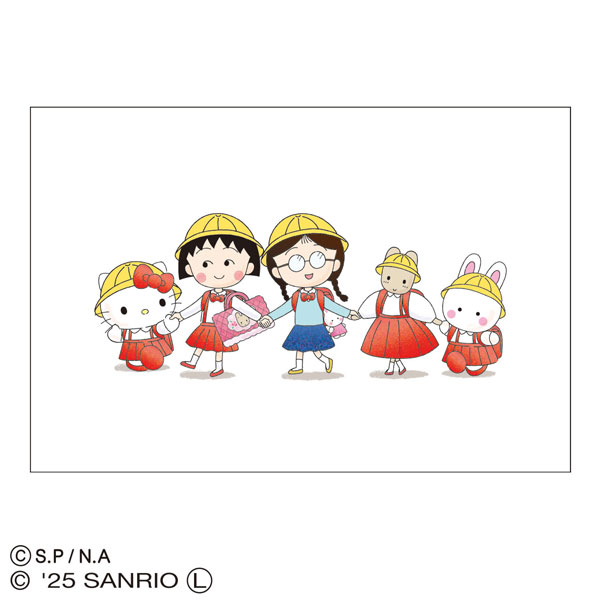 ちびまる子ちゃん×サンリオキャラクターズ ポストカード(女の子たち)[トーシンパック]《発売済・在庫品》