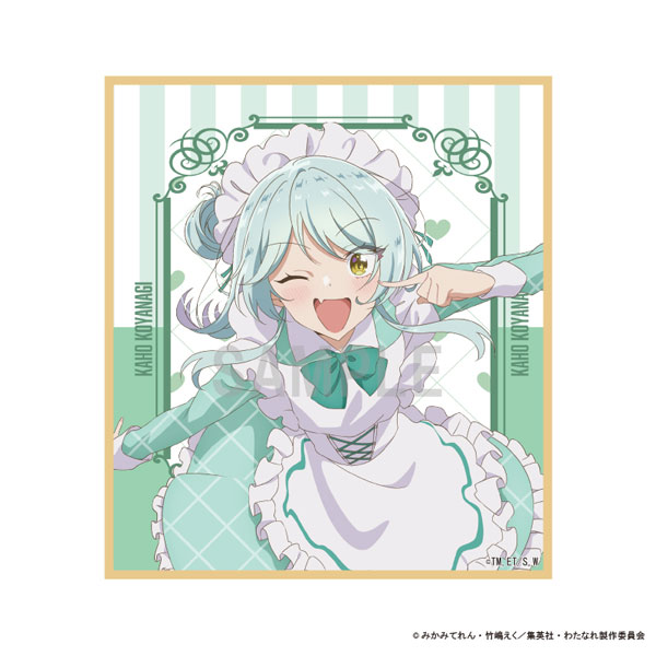 わたしが恋人になれるわけないじゃん、ムリムリ　むっしゅ　ミニ色紙　複製サイン入り わたしが恋人になれるわけないじゃん、ムリムリ むっしゅ ミニ