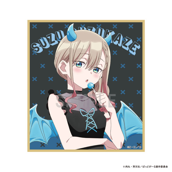 【激レア】こみっくがーるず　はんざわかおり　ミニ色紙　複製サイン入り　特典　百合 激レア】こみっくがーるず はんざわかおり ミニ色紙 複製サイン