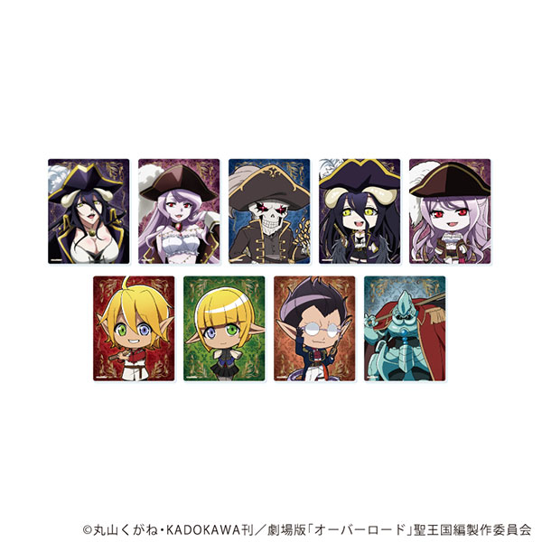 アクリルカード「オーバーロード」01/トレジャーver. 描き下ろし＆描き