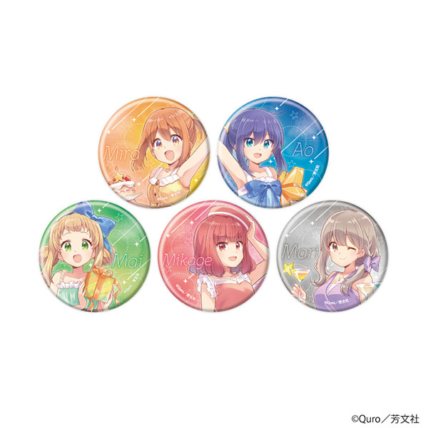 缶バッジ「恋する小惑星」01/描き下ろしイラスト 5個入りBOX[A3