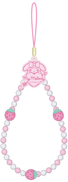 サンリオキャラクターズ モバイルハンドストラップ マイメロディ[グルマンディーズ]《発売済・在庫品》
