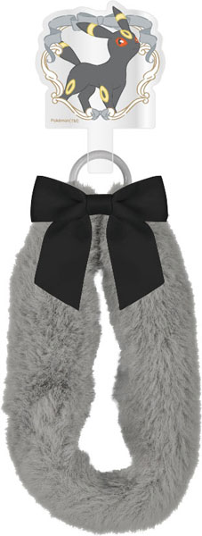 ポケットモンスター マルチリングプラス ファーハンドストラップ ブラッキー[グルマンディーズ]《発売済・在庫品》