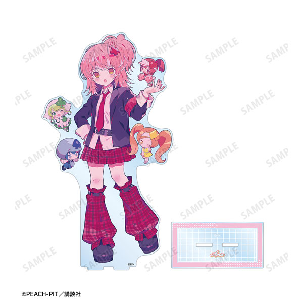 しゅごキャラ！ 夢ノ内さんイラスト 日奈森あむ 制服ver. 特大アクリルスタンド[アルマビアンカ]《１１月予約》