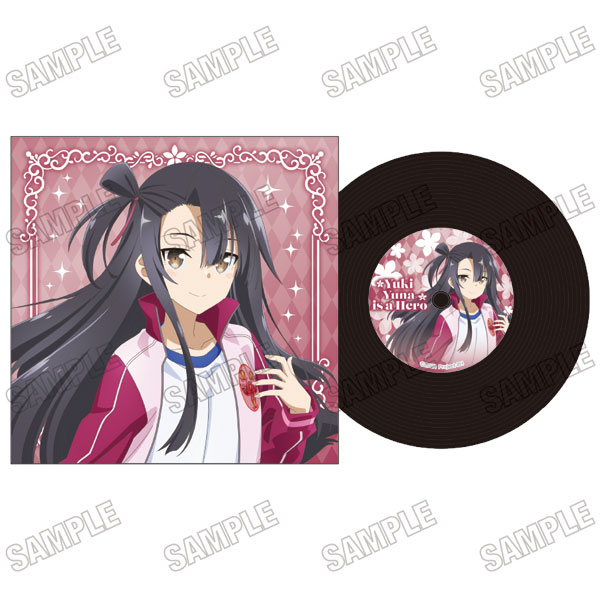 結城友奈は勇者である」 描き下ろしレコード風コースター 勇気の