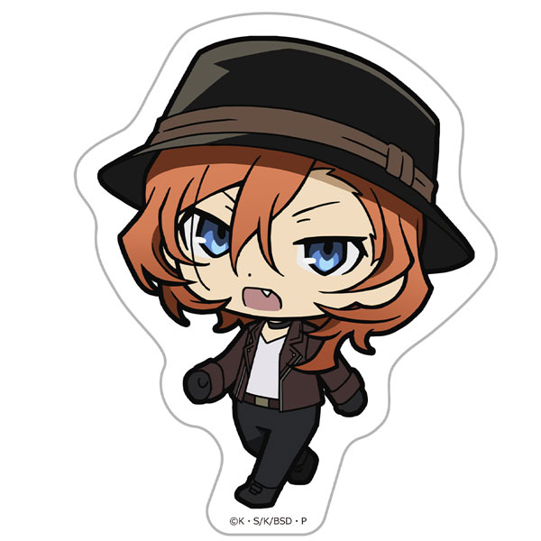 文豪ストレイドッグス ついてっくダイカットステッカー 中原中也 vol.2[アズメーカー]《発売済・在庫品》