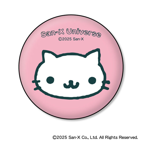 サンエックスユニバース むにきゃらバッジ D：にゃんにゃんにゃんこ[ジーベック]《１１月予約》