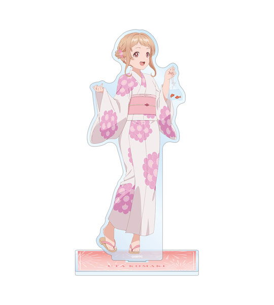 TVアニメ「うたごえはミルフィーユ」 描き下ろし ウタ 夏祭りver. BIGアクリルスタンド[アルマビアンカ]《発売済・在庫品》