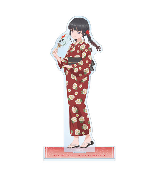 TVアニメ「うたごえはミルフィーユ」 描き下ろし ムスブ 夏祭りver. BIGアクリルスタンド[アルマビアンカ]《発売済・在庫品》