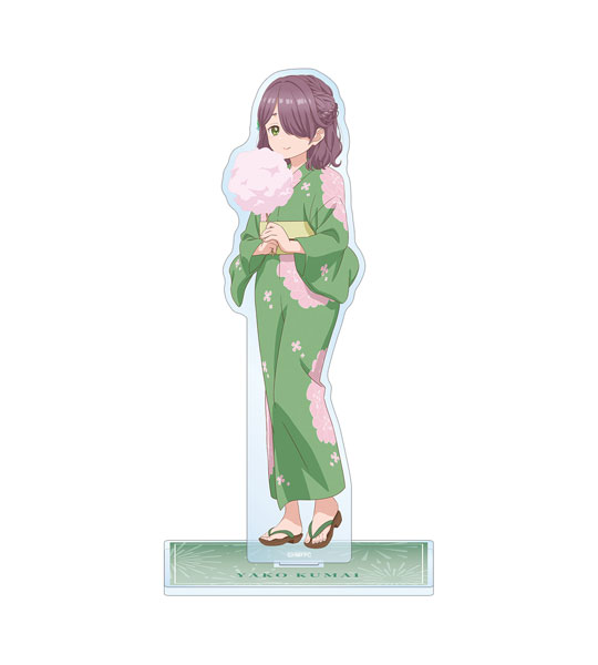 TVアニメ「うたごえはミルフィーユ」 描き下ろし クマちゃん 夏祭りver. BIGアクリルスタンド[アルマビアンカ]《発売済・在庫品》