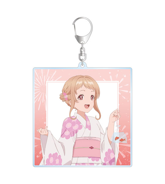 TVアニメ「うたごえはミルフィーユ」 描き下ろし ウタ 夏祭りver. BIGアクリルキーホルダー[アルマビアンカ]《発売済・在庫品》