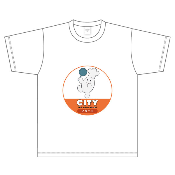 CITY THE ANIMATION』TシャツB (ホワイト) XLサイズ[ATFES