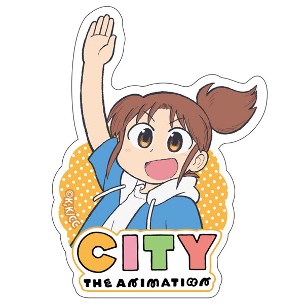 『CITY THE ANIMATION』ダイカットステッカー 南雲美鳥[ATFES]《発売済・在庫品》