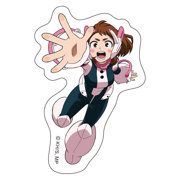 僕のヒーローアカデミア ステッカー 麗日お茶子[ムービック]《発売済・在庫品》