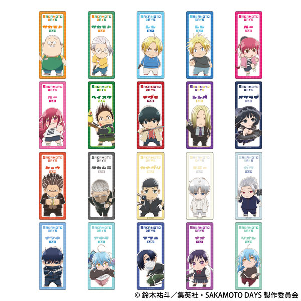 TVアニメ『SAKAMOTO DAYS』 クリアしおりコレクション 20個入りBOX