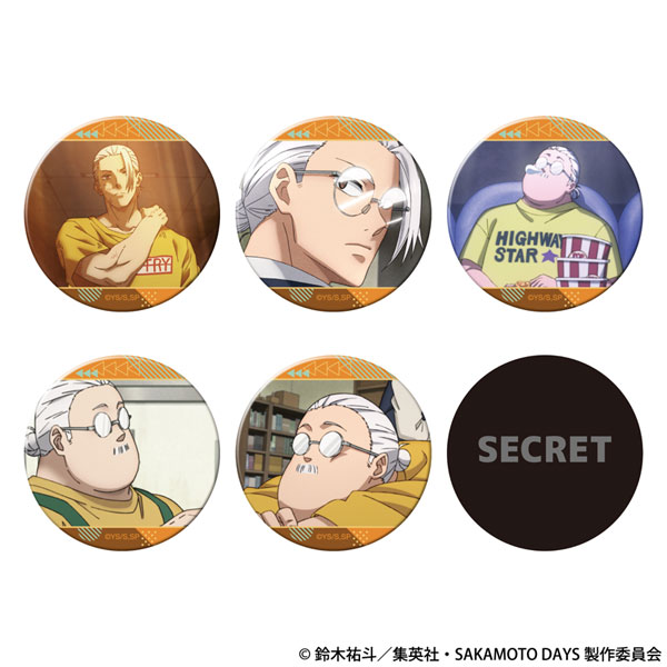 TVアニメ『SAKAMOTO DAYS』 坂本太郎がいっぱいキャラバッジコレクション 6個入りBOX