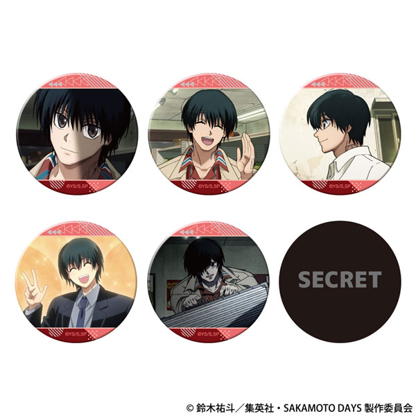 １つ2000円〜　南雲　キャラポスコレクション　6枚セット TVアニメ『SAKAMOTO DAYS』 南雲がいっぱいキャラバッジ