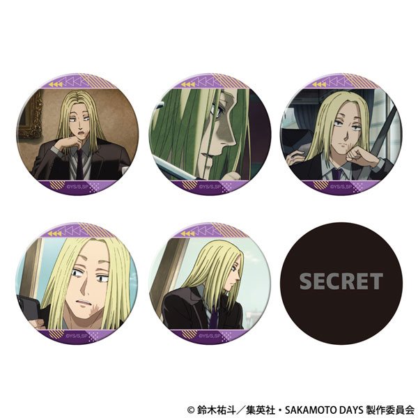 TVアニメ『SAKAMOTO DAYS』 神々廻がいっぱいキャラバッジコレクション 6個入りBOX