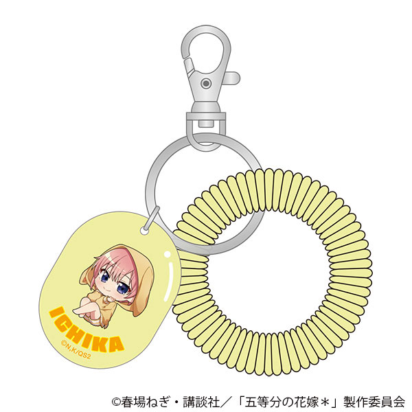 五等分の花嫁 カードキー風キーホルダー 五等分の花嫁* ロッカーキー風キーホルダー 中野一花[ムービック