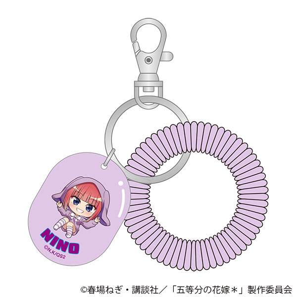 五等分の花嫁* ロッカーキー風キーホルダー 中野二乃[ムービック