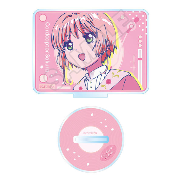 カードキャプターさくら　さくら展　アクリルスタンド CCさくら」さくら＆小狼の立体アクリルスタンドほか新グッズも