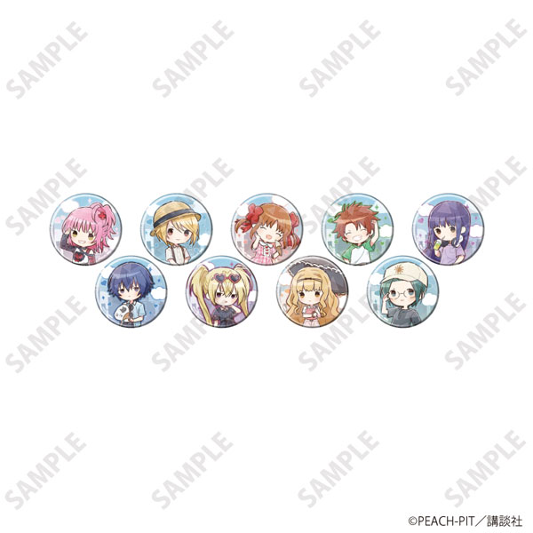 ホログラム缶バッジ(65mm)「しゅごキャラ！」08/夏ver. グラフ