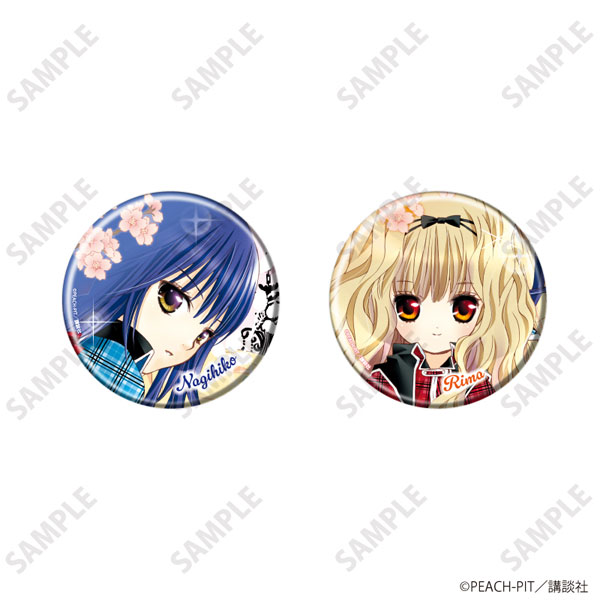 缶バッジ2個セット「しゅごキャラ！」22/藤咲なぎひこ＆真城りま(公式イラスト)[A3]《在庫切れ》