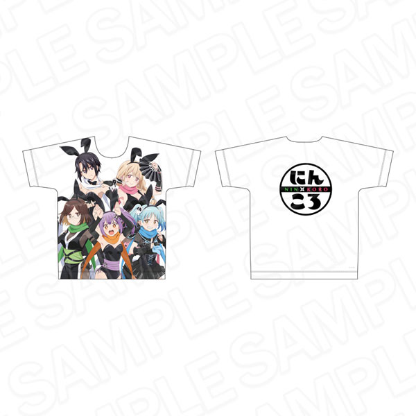 レア品　忍者と殺し屋のふたりぐらし フルグラフィックTシャツ バニンジャ XL アニメ『忍者と殺し屋のふたりぐらし』 フルグラフィックTシャツ