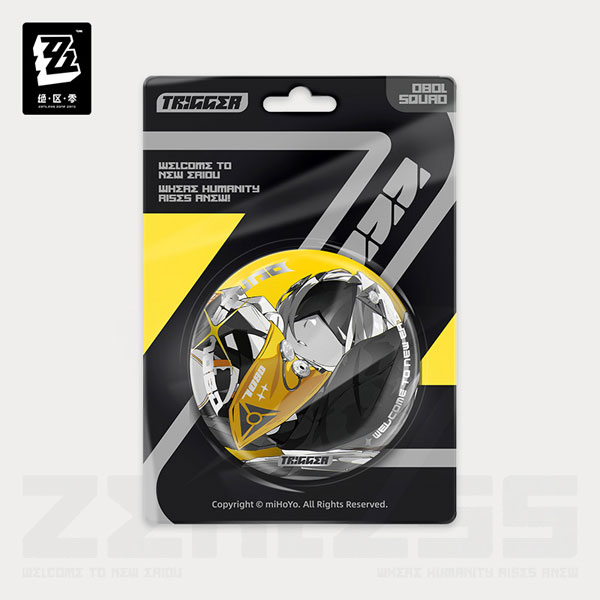 ゼンレスゾーンゼロ 影画シリーズ 缶バッジ オボルス小隊 トリガー[miHoYo]《発売済・在庫品》