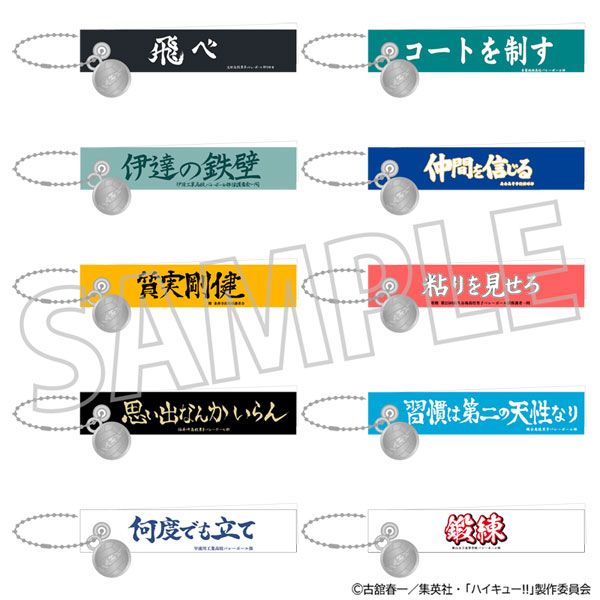 ハイキュー！！ リボンチャームコレクション vol.1 10個入りBOX