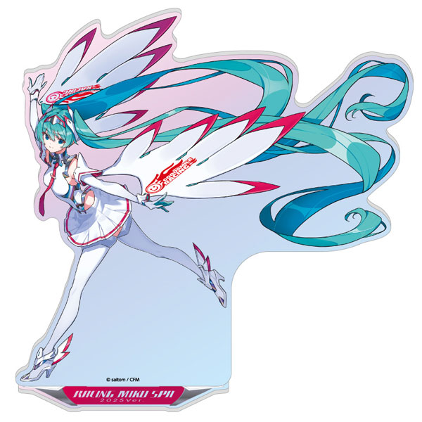 初音ミク レーシングVer.SPA 2025応援Ver. オーロラアクリルスタンド vol.2[キャラバン]
