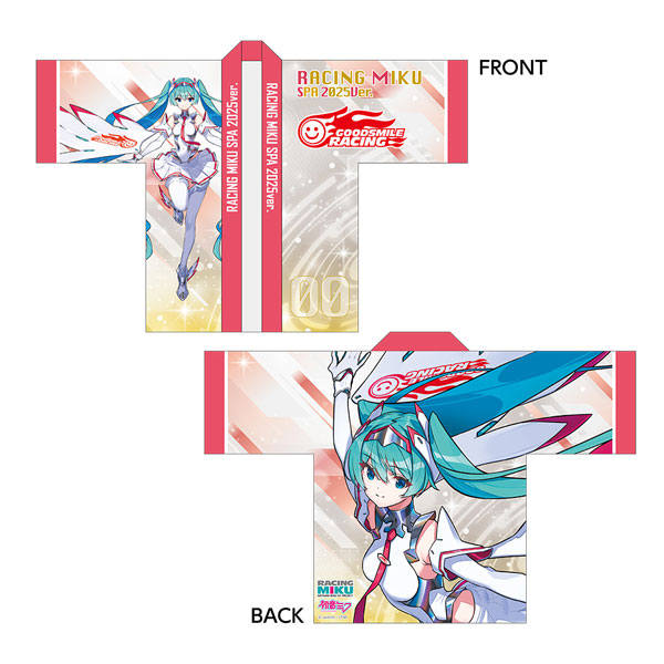 初音ミク レーシングVer.SPA 2025応援Ver. フルグラフィックハッピ[キャラバン]《１１月予約》
