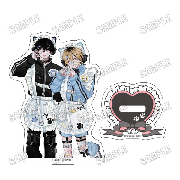 ダメ男の椎名先輩とヤバ男の佐々木くん」 描き下ろしBIGアクリル