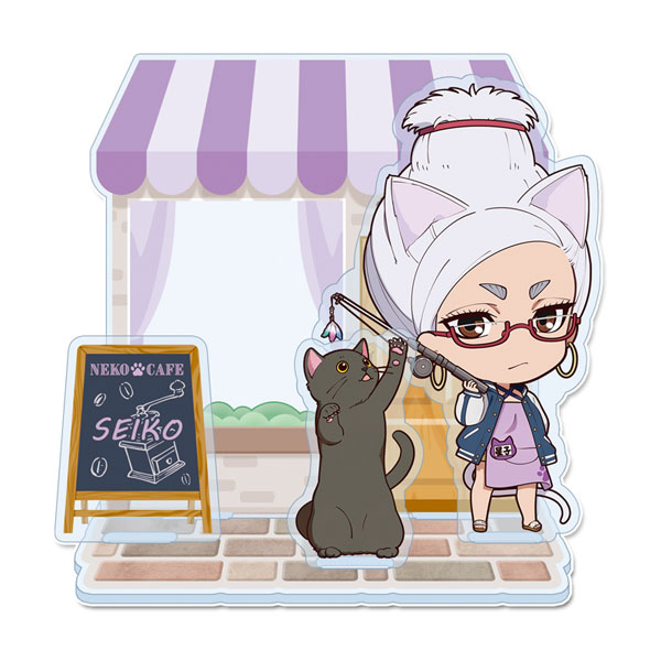 TVアニメ『ダンダダン』 ぷちちょこ ミニアクリルジオラマ 星子 猫カフェ[シーズナルプランツ]《１０月予約》