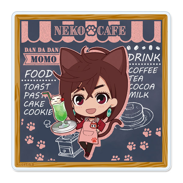 TVアニメ『ダンダダン』 ぷちちょこ アクリルコースター モモ 猫カフェ[シーズナルプランツ]《１０月予約》