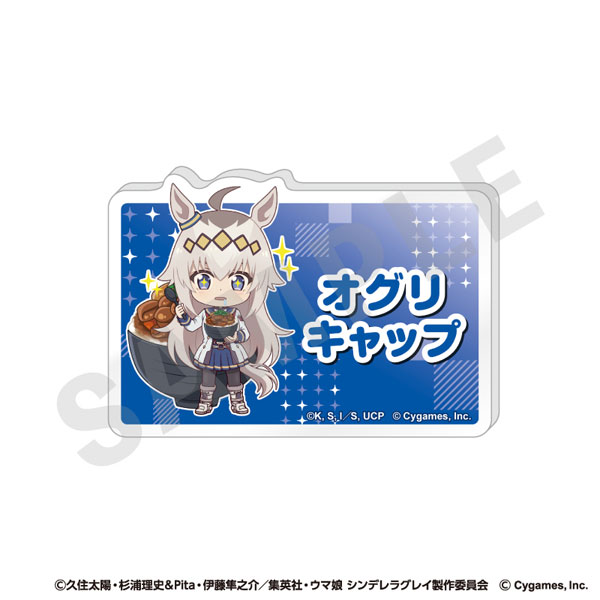 ウマ娘　シンデレラグレイ　TOPPA 秋葉原　バッジ　オグリキャップ 23点 TOPPAN、コンテンツの新たな魅力発信ショップ「TOPPA!!! BASE