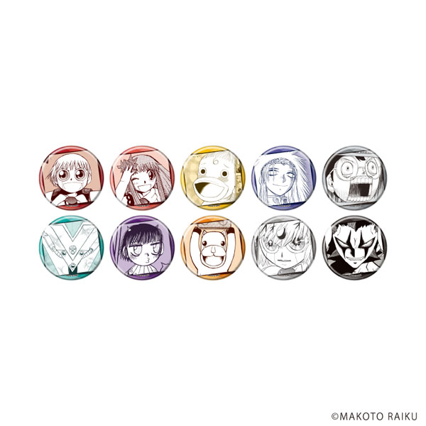 缶バッジ「金色のガッシュ！！ 完全版」03/公式イラスト 10個入りBOX 